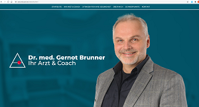 Webseite Dr. Gernot Brunner